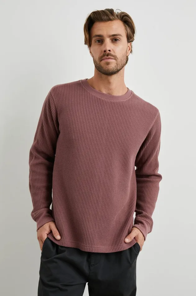 TShirts and Polos Men Rails Wade Thermal Brick