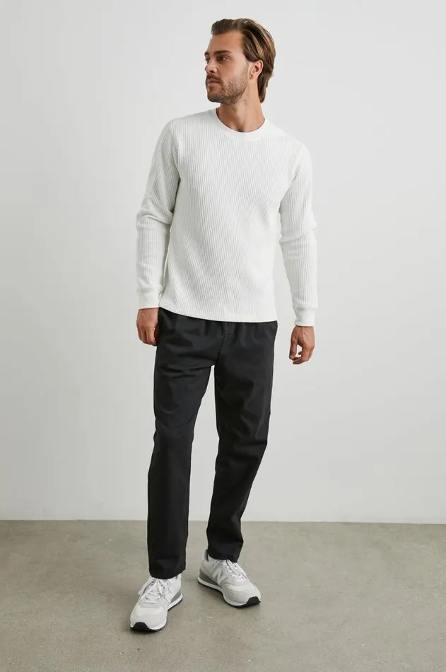 TShirts and Polos Men Rails Wade Thermal White