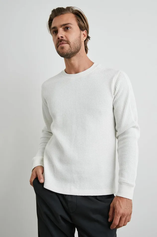 TShirts and Polos Men Rails Wade Thermal White