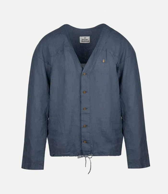 TShirts And Polos Men Vivienne Westwood Baseball Shirt In Navy