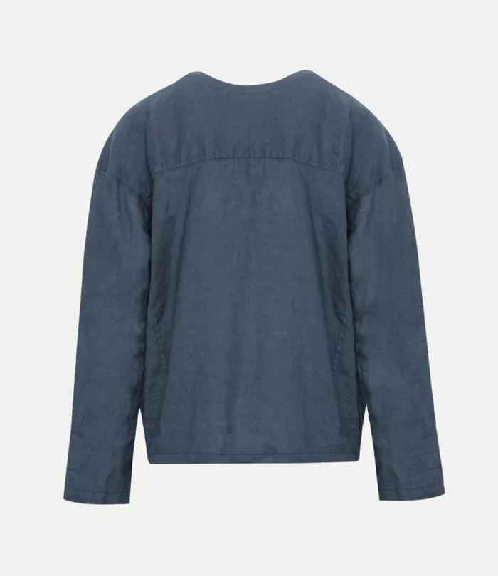 TShirts And Polos Men Vivienne Westwood Baseball Shirt In Navy