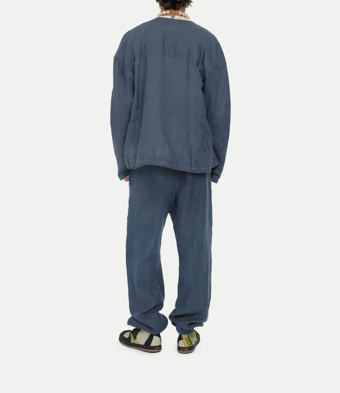 TShirts And Polos Men Vivienne Westwood Baseball Shirt In Navy