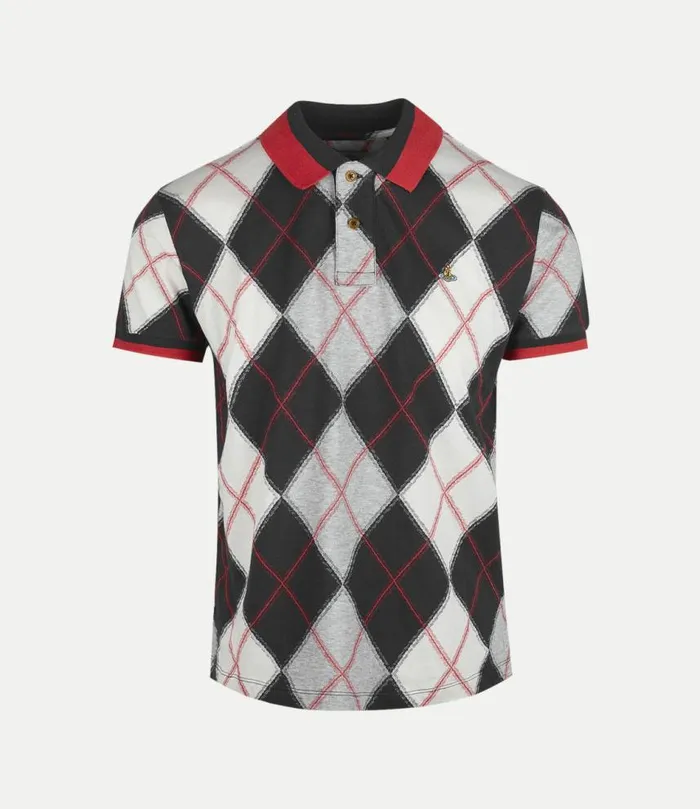 TShirts And Polos Men Vivienne Westwood Classic Polo In Argyle