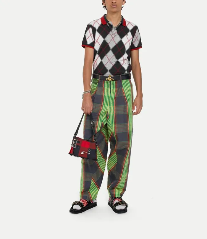 TShirts And Polos Men Vivienne Westwood Classic Polo In Argyle