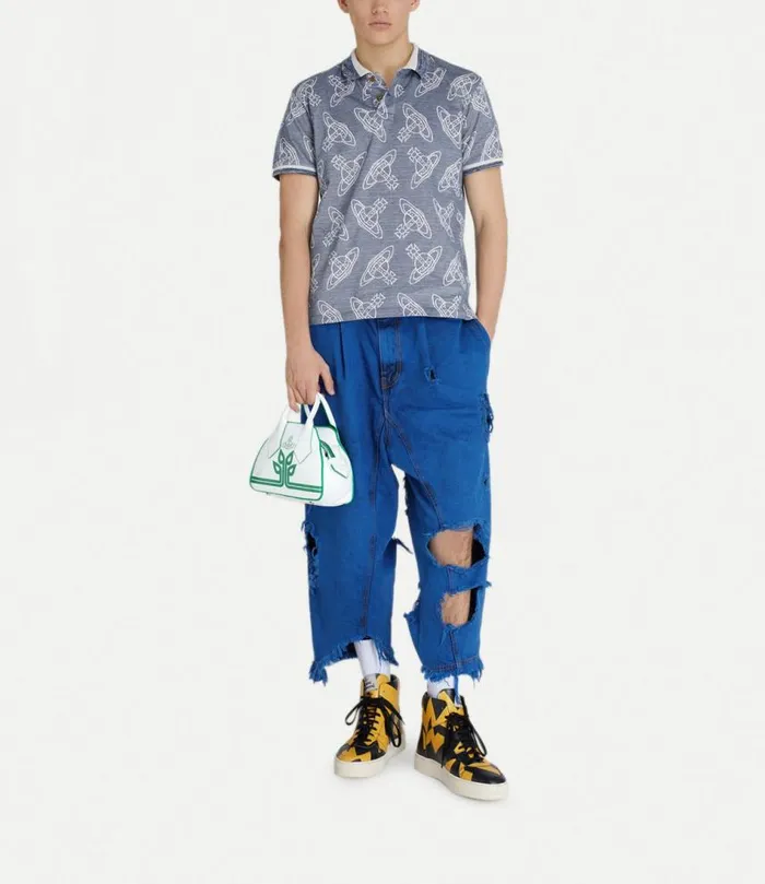 TShirts And Polos Men Vivienne Westwood Classic Polo In BlueWindChime