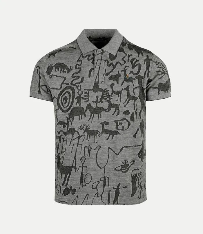 TShirts And Polos Men Vivienne Westwood Classic Polo In Cavemen