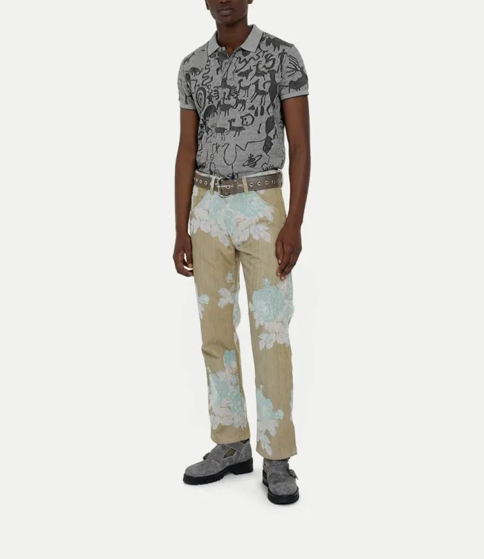 TShirts And Polos Men Vivienne Westwood Classic Polo In Cavemen