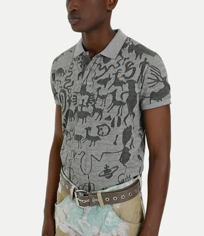 TShirts And Polos Men Vivienne Westwood Classic Polo In Cavemen