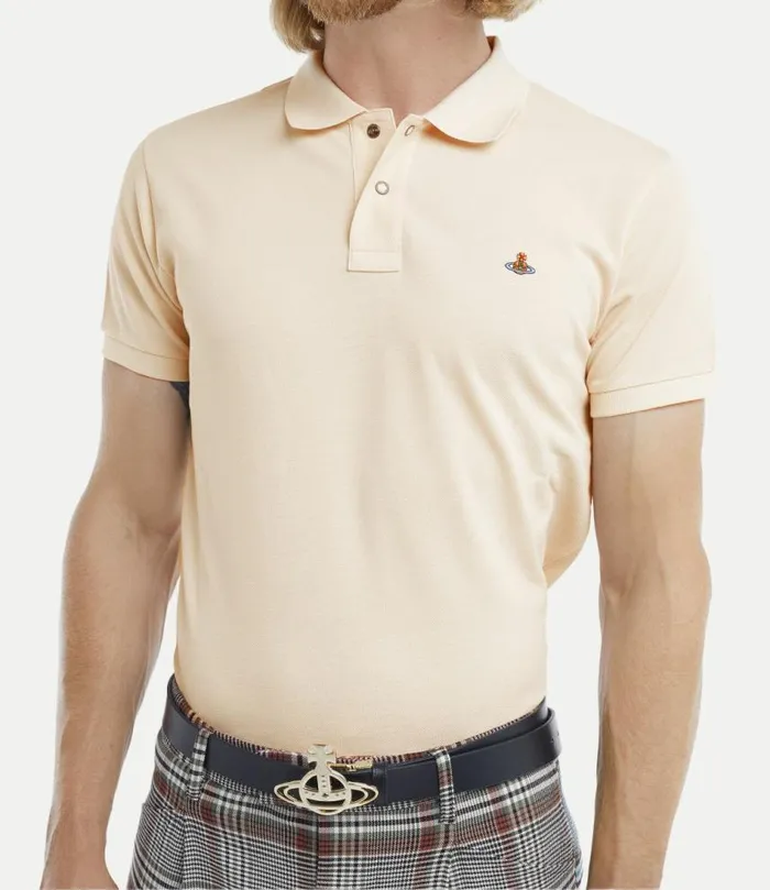 TShirts And Polos Men Vivienne Westwood Classic Polo In Cream