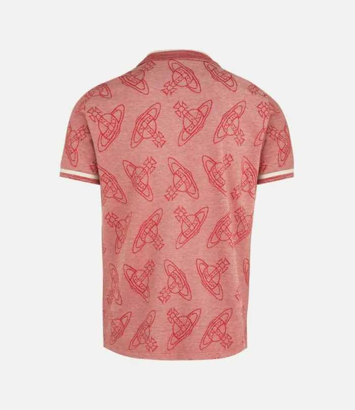 TShirts And Polos Men Vivienne Westwood Classic Polo In MoonlightRed
