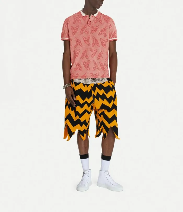 TShirts And Polos Men Vivienne Westwood Classic Polo In MoonlightRed