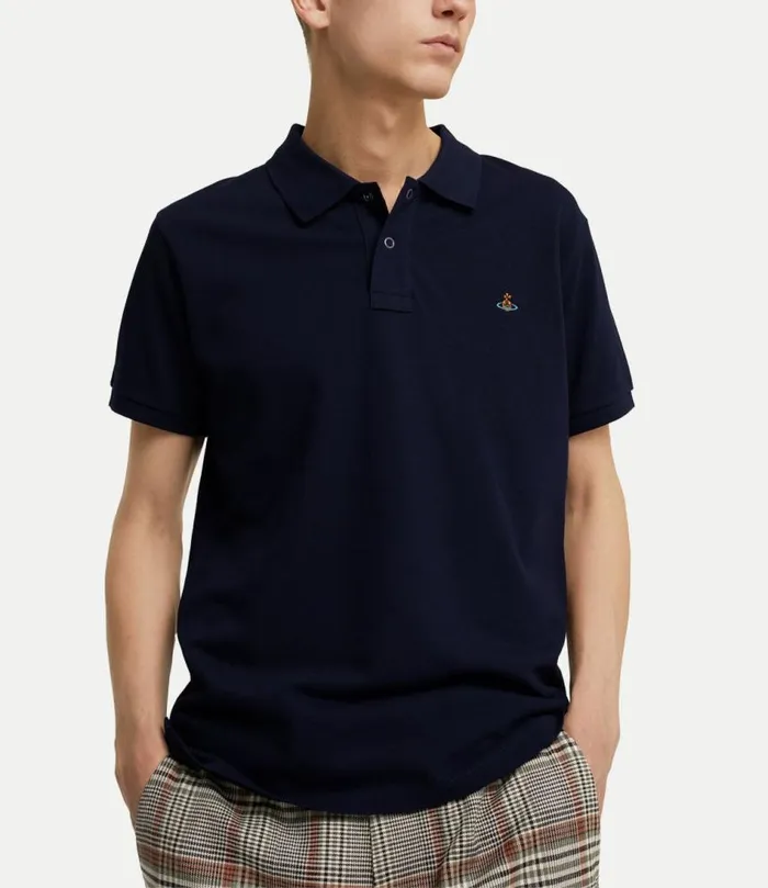 TShirts And Polos Men Vivienne Westwood Classic Polo In Navy