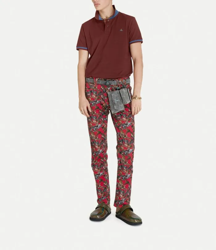 TShirts And Polos Men Vivienne Westwood Classic Polo In SienaRed