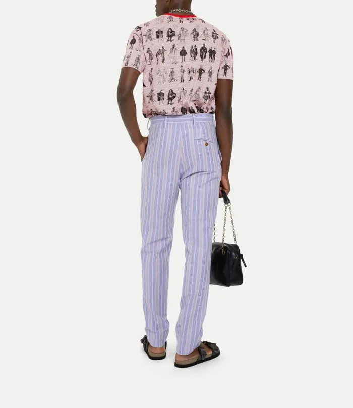 TShirts And Polos Men Vivienne Westwood Evolution Of Man Classic Tee In GreyRed