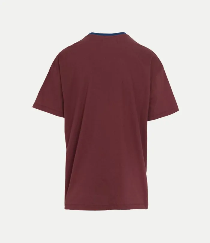 TShirts And Polos Men Vivienne Westwood Kiss Oversized TShirt In Brown