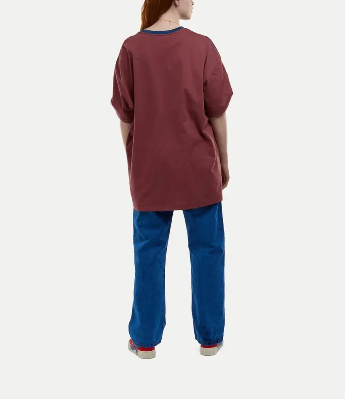 TShirts And Polos Men Vivienne Westwood Kiss Oversized TShirt In Brown