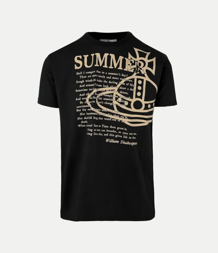 TShirts And Polos Men Vivienne Westwood Summer Classic TShirt In Black