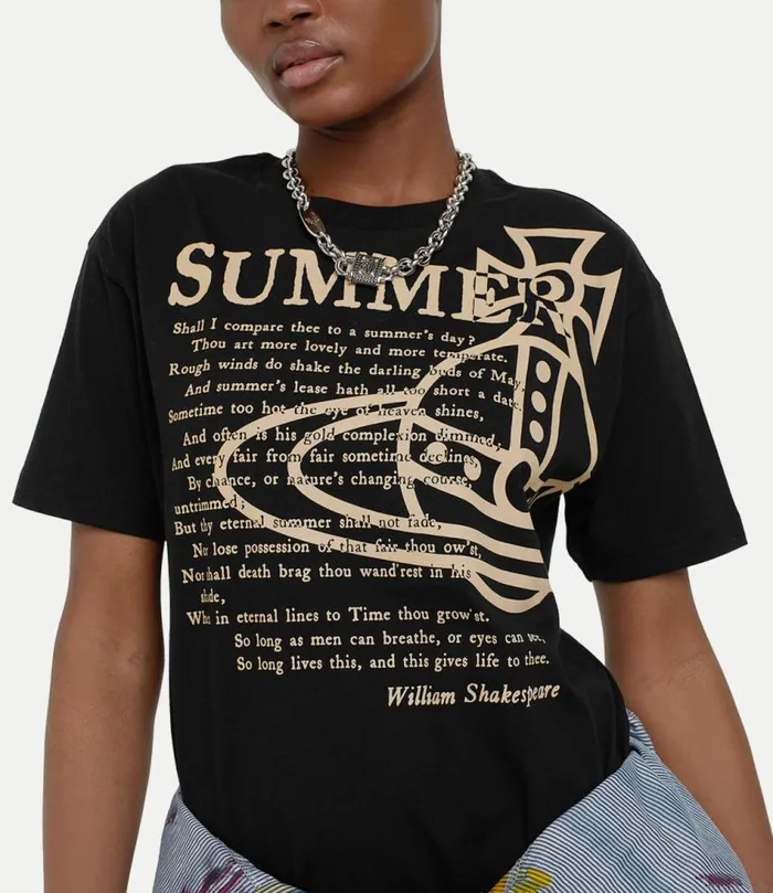 TShirts And Polos Men Vivienne Westwood Summer Classic TShirt In Black