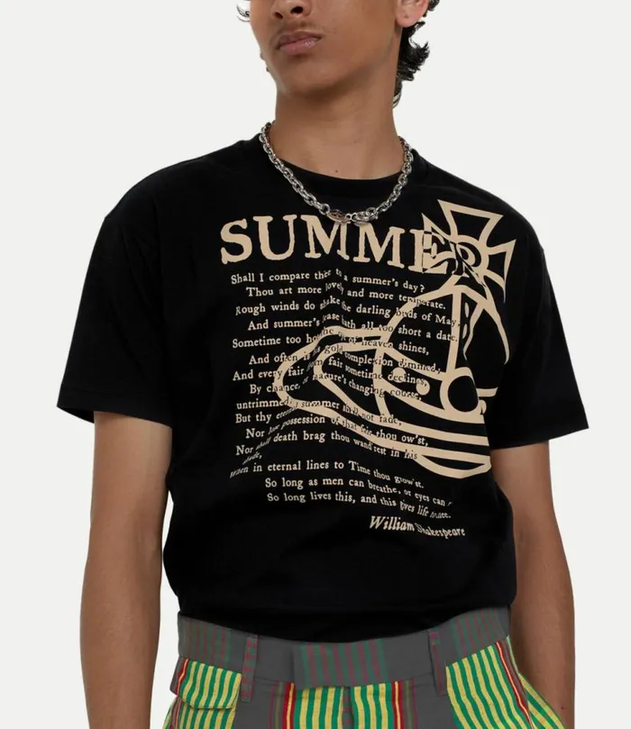 TShirts And Polos Men Vivienne Westwood Summer Classic TShirt In Black