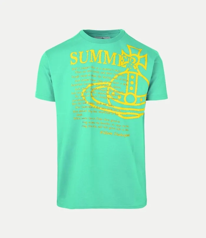 TShirts And Polos Men Vivienne Westwood Summer Classic TShirt In Opal