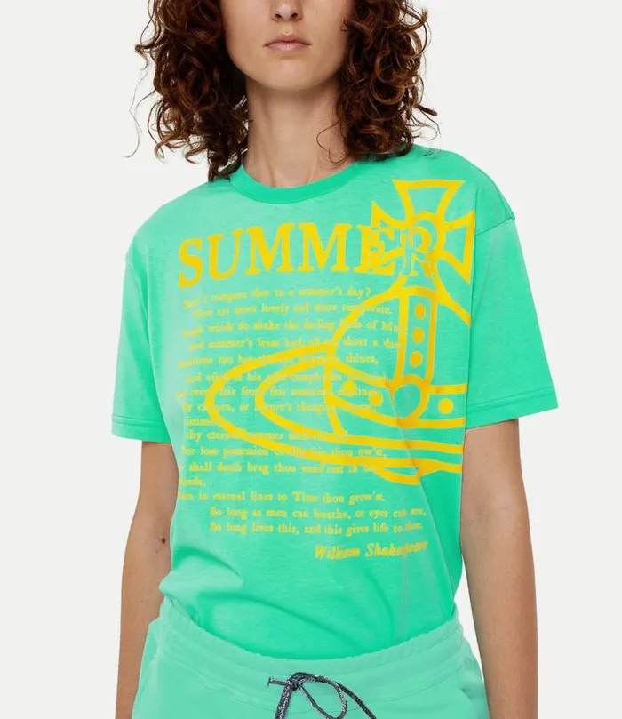 TShirts And Polos Men Vivienne Westwood Summer Classic TShirt In Opal