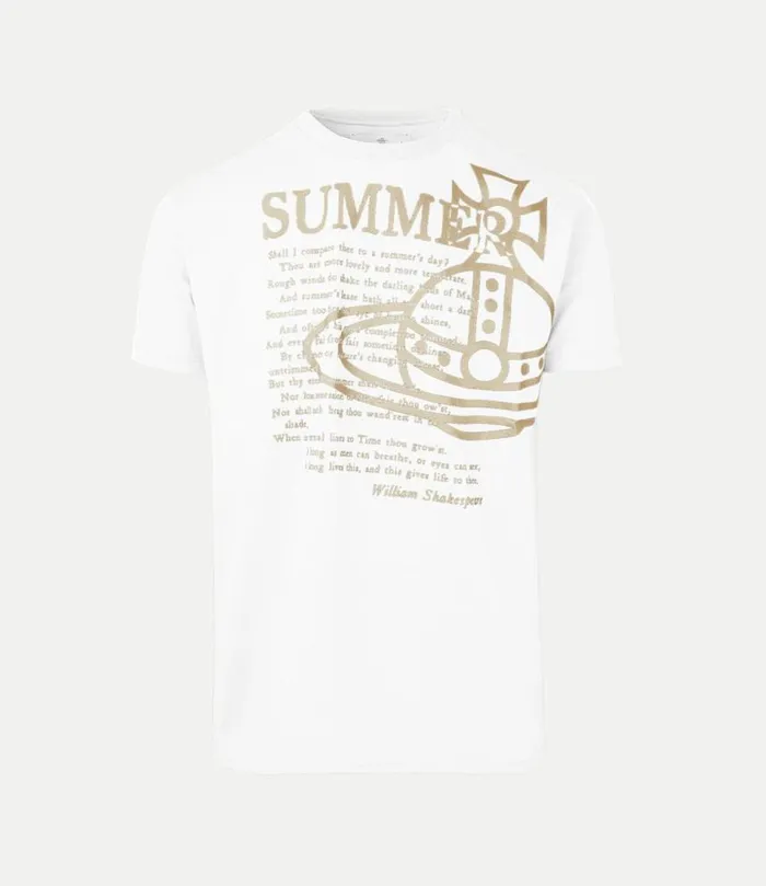 TShirts And Polos Men Vivienne Westwood Summer Classic TShirt In White