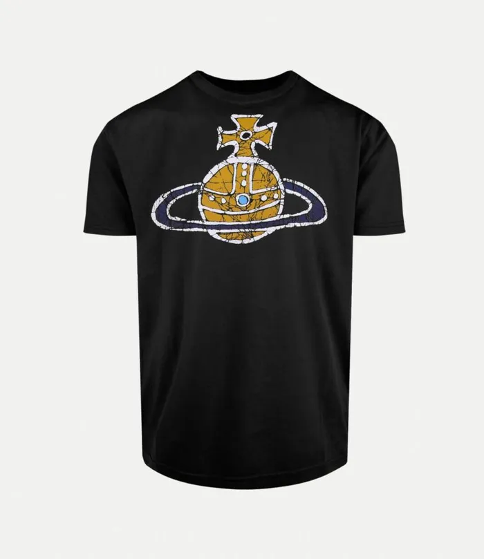 TShirts And Polos Men Vivienne Westwood Time Machine Classic TShirt In Black