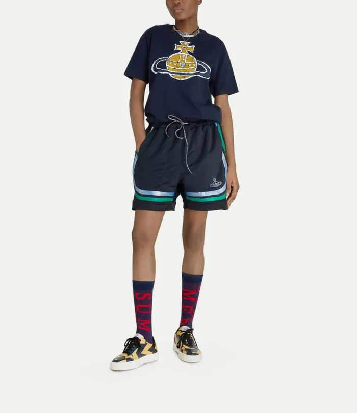 TShirts And Polos Men Vivienne Westwood Time Machine Classic TShirt In Navy