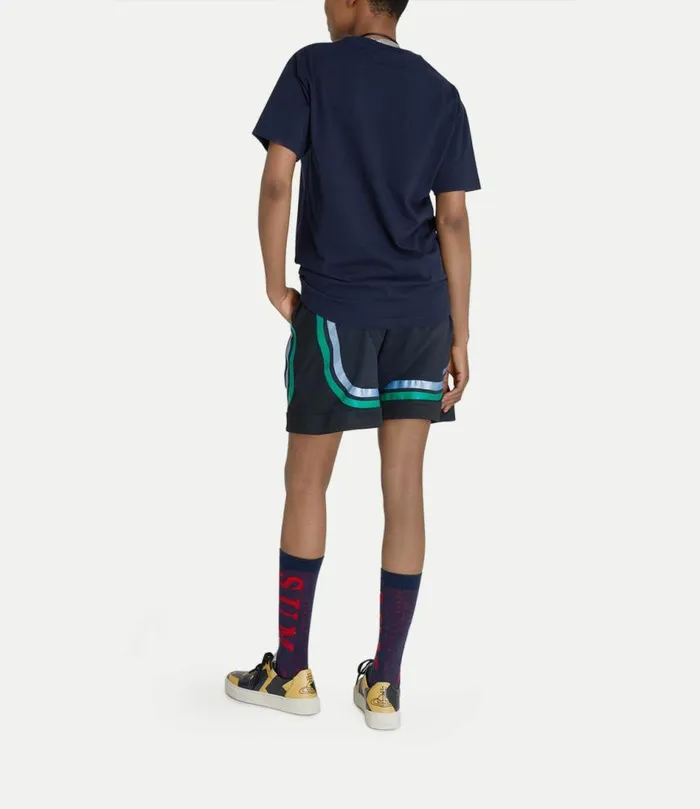 TShirts And Polos Men Vivienne Westwood Time Machine Classic TShirt In Navy