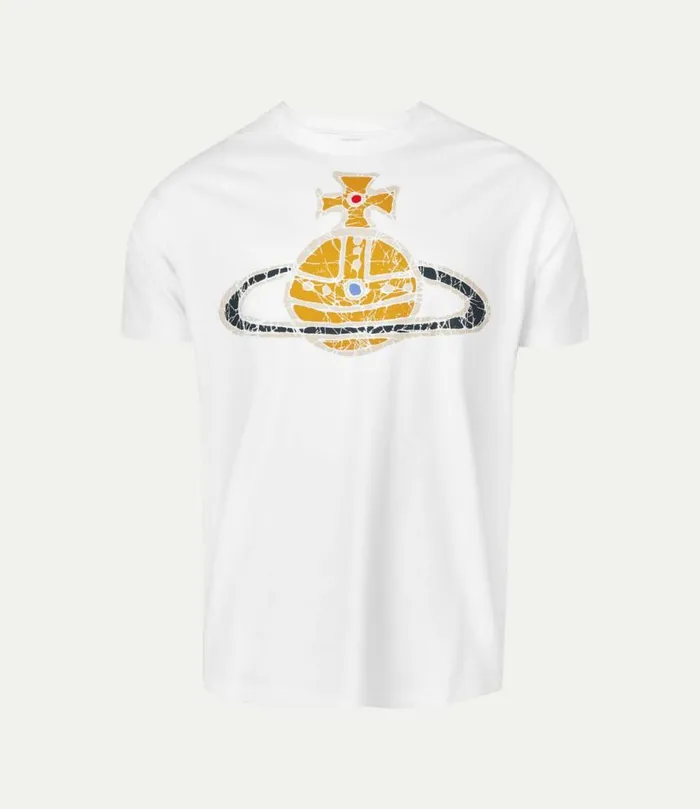 TShirts And Polos Men Vivienne Westwood Time Machine Classic TShirt In White