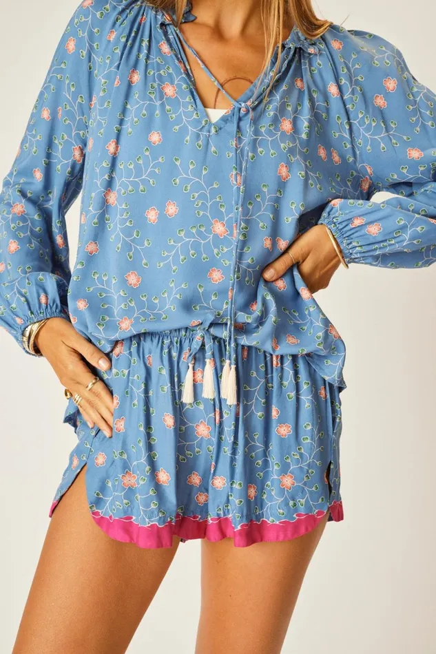Tash Short Pinwheel Denim Women Natalie Martin Bottoms