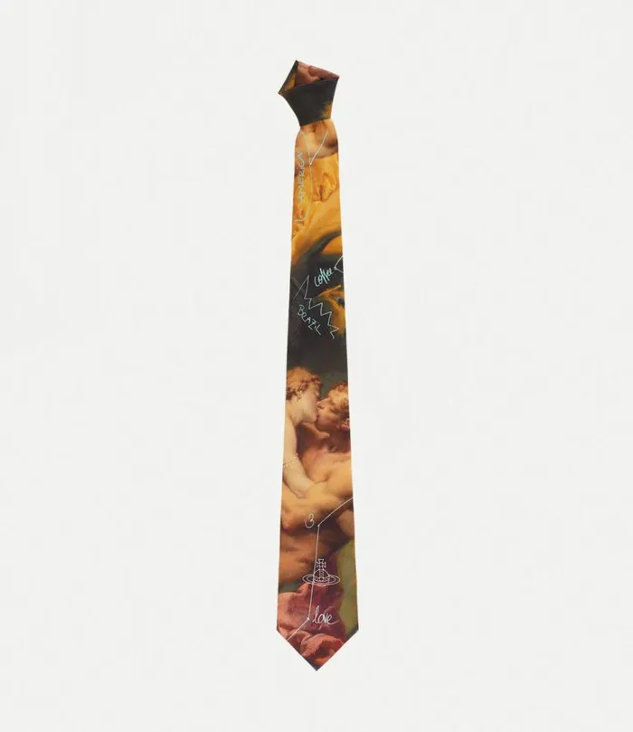 Ties And Handkerchiefs Men Vivienne Westwood The Kiss Tie 85cm In SkyBlue