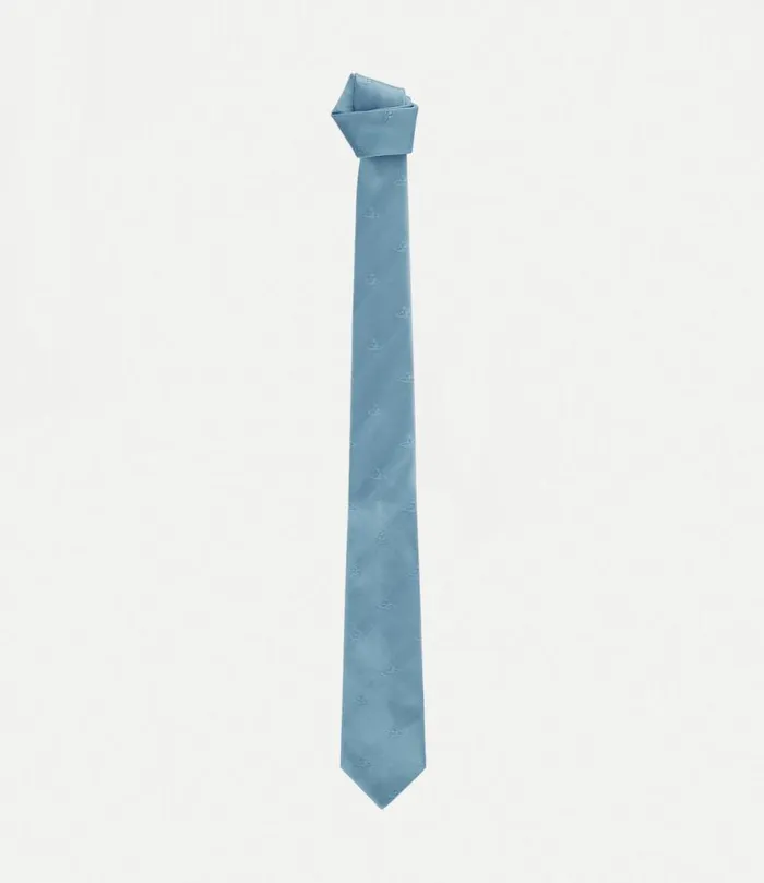 Ties And Handkerchiefs Men Vivienne Westwood Uni Tie 7cm In LightBlue
