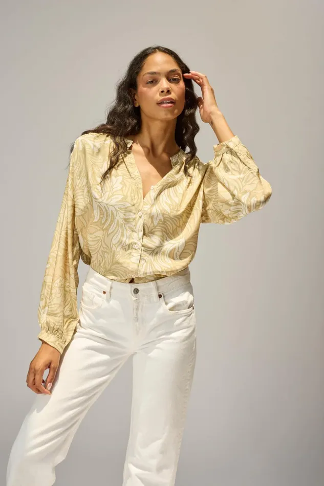 Tolan Shirt Jungle Agave Women Natalie Martin Tops