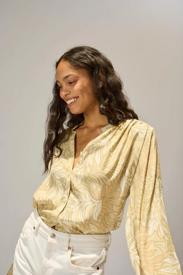 Tolan Shirt Jungle Agave Women Natalie Martin Tops