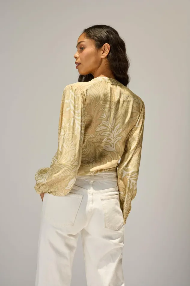 Tolan Shirt Jungle Agave Women Natalie Martin Tops
