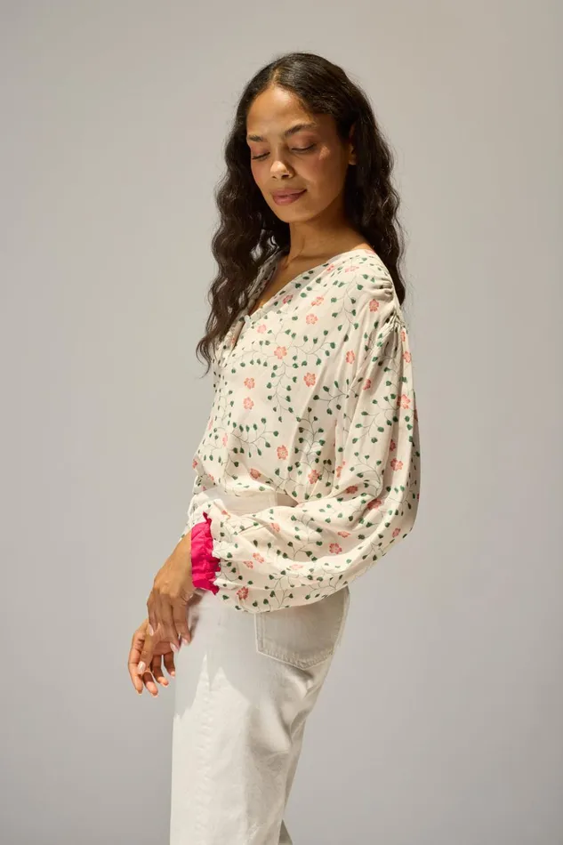 Tolan Shirt Pinwheel Cotton Women Natalie Martin Tops