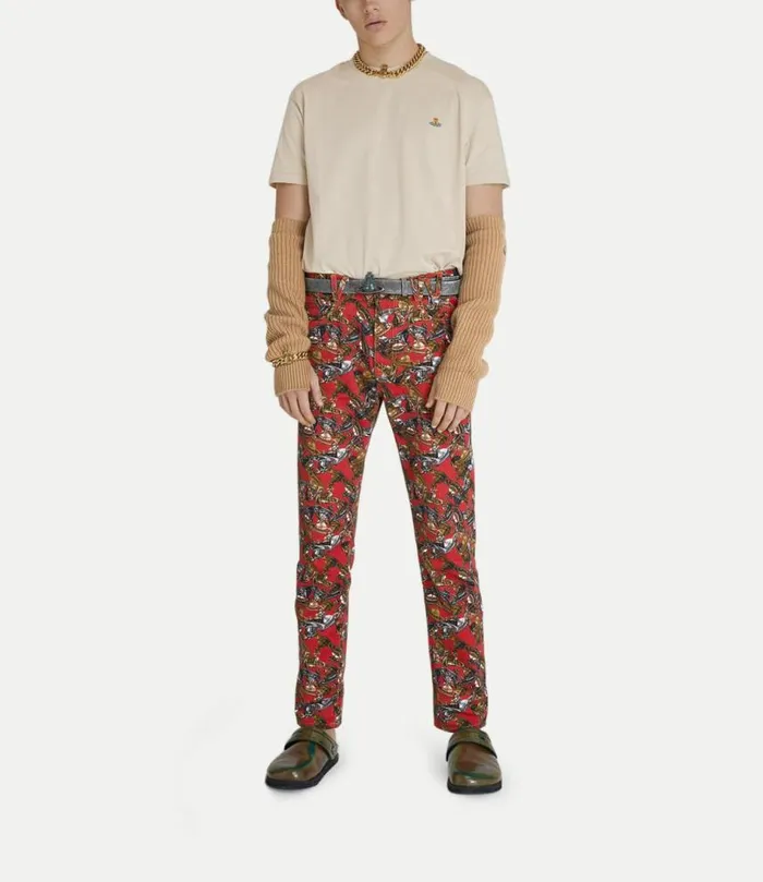 Tops And Shirts WomenMen Vivienne Westwood Classic TShirt Multicolour Orb In Birch