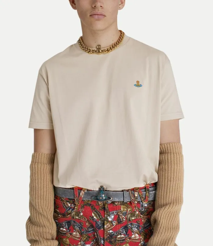 Tops And Shirts WomenMen Vivienne Westwood Classic TShirt Multicolour Orb In Birch