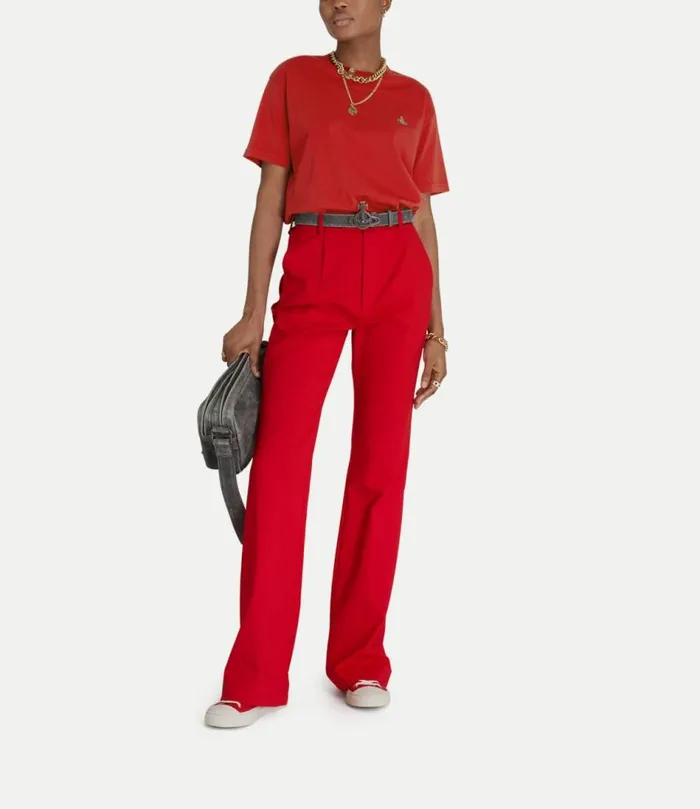 Tops And Shirts WomenMen Vivienne Westwood Classic TShirt Multicolour Orb In Red