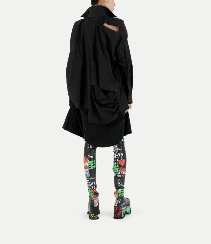 Tops And Shirts WomenMen Vivienne Westwood Gib Shirt In Black