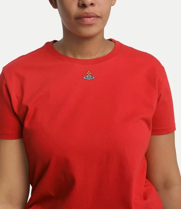 Tops And Shirts WomenMen Vivienne Westwood Orb Peru TShirt In Red