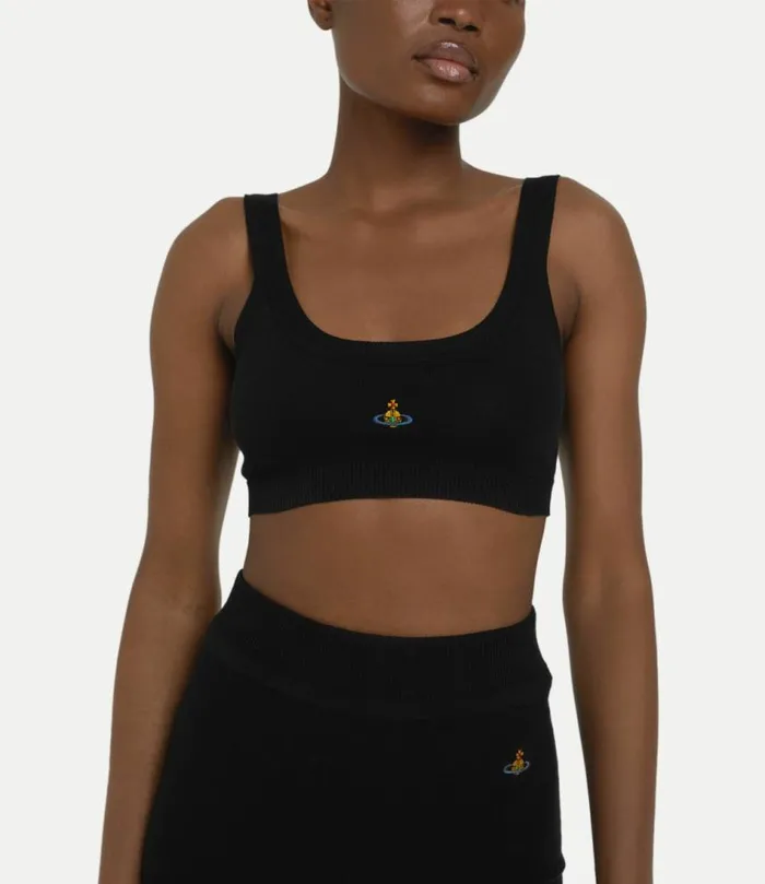 Tops And Shirts Women Vivienne Westwood Bea Bra In Black