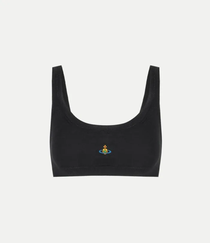 Tops And Shirts Women Vivienne Westwood Bea Bra In Black