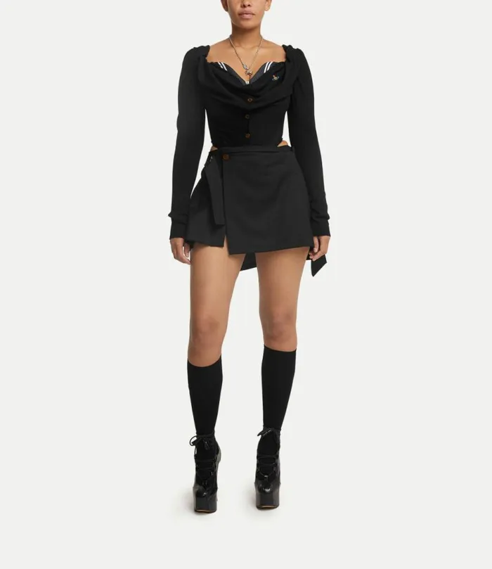 Tops And Shirts Women Vivienne Westwood Bea Corset Cardi In Black