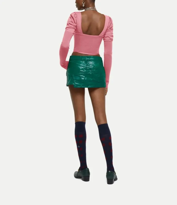 Tops And Shirts Women Vivienne Westwood Bea Corset Cardi In Bubblegum