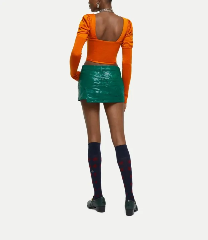 Tops And Shirts Women Vivienne Westwood Bea Corset Cardi In BurntOrange