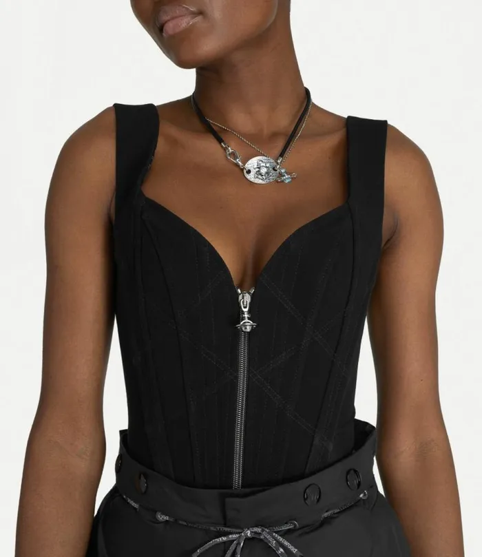 Tops And Shirts Women Vivienne Westwood Classic Corset In Black