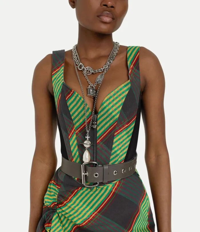 Tops And Shirts Women Vivienne Westwood Classic Corset In CombatTartan