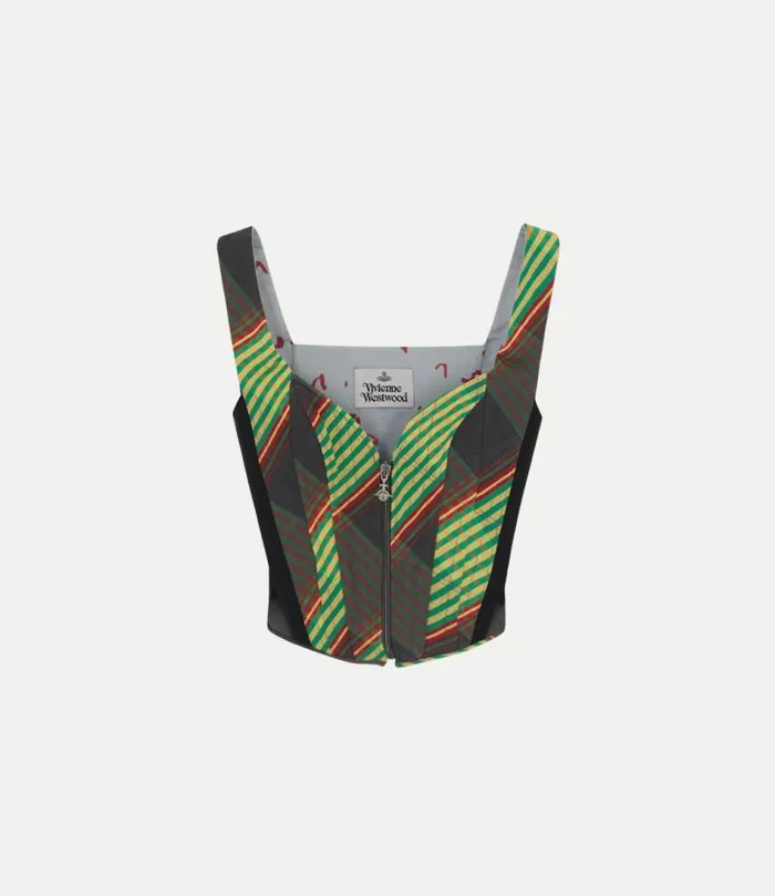 Tops And Shirts Women Vivienne Westwood Classic Corset In CombatTartan